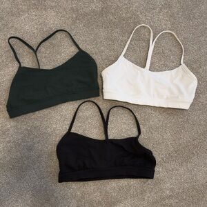 Lululemon Flow Y Sports Bras- (Set of 3)